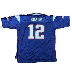 NFL Reebok ON FIELD New England Patriots Tom Brady #12 Jersey Size 2XL